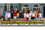Çocukların yüzünü güldürüyoruz.