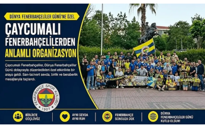 ÇAYCUMALI ÜYELERİMİZDEN ANLAMLI ORGANİZSYON